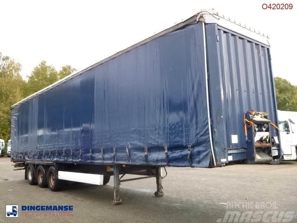 Krone Curtain side trailer double stock 97 m3 Semi Reboques Cortinas Laterais