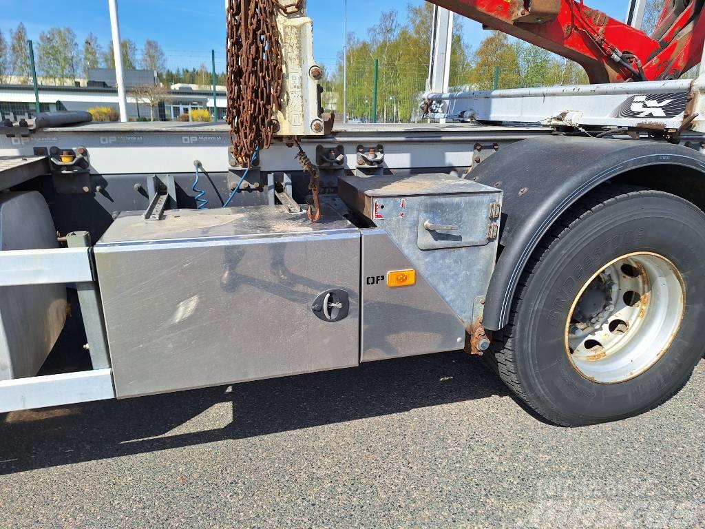 Volvo FH 6x4 Timmerbil med Kran Camiões de transporte de troncos