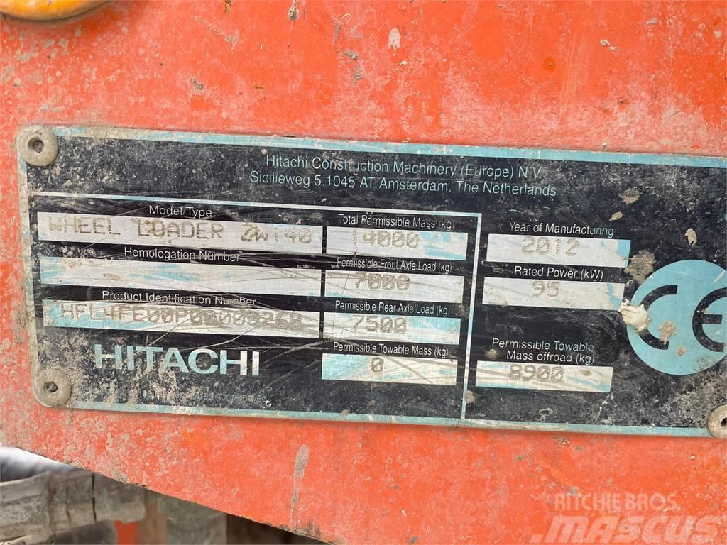 Hitachi ZW140 Pás carregadoras de rodas