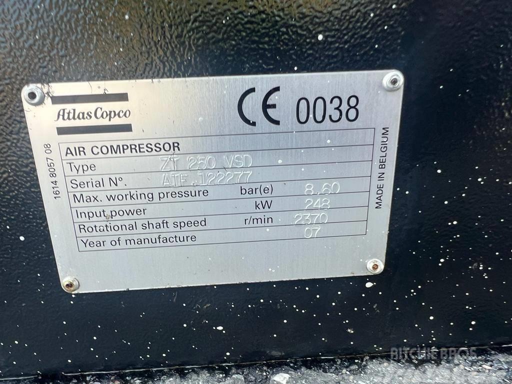 Atlas Copco Compressor, Kompressor ZT 250 VSD Compressores