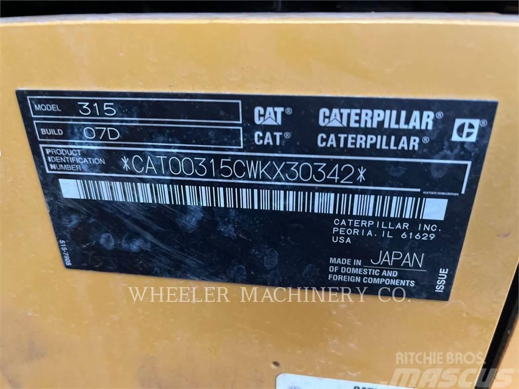 CAT 315 CF Escavadoras de rastos