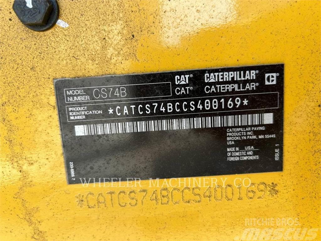 CAT CS74B Cilindros Compactadores monocilíndricos