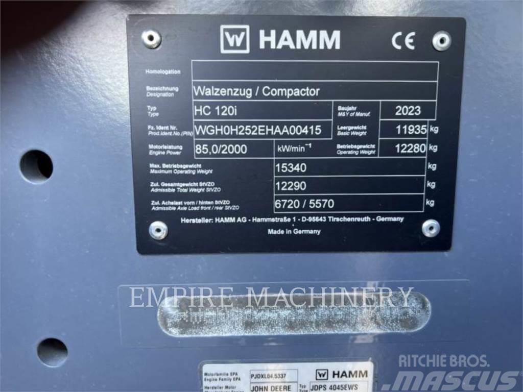 Hamm HC120I Cilindros Compactadores monocilíndricos