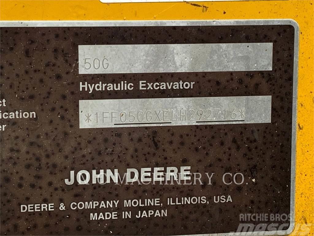 John Deere 50G Escavadoras de rastos