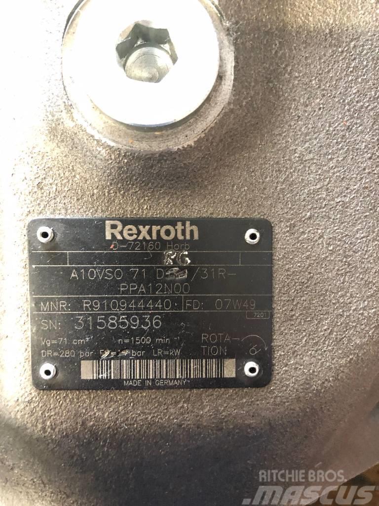Rexroth A10VSO 71 DFR1/31R-PPA12N00 Outros componentes