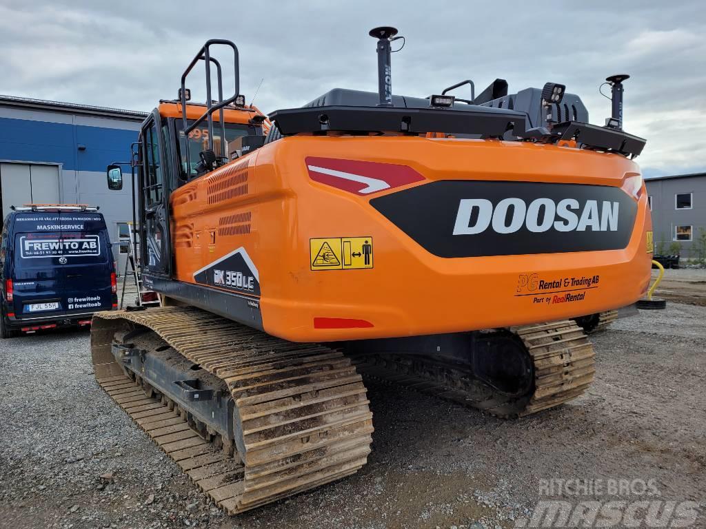 Doosan DX 350 LC-7 , Begagnad SÄLJES Escavadoras de rastos