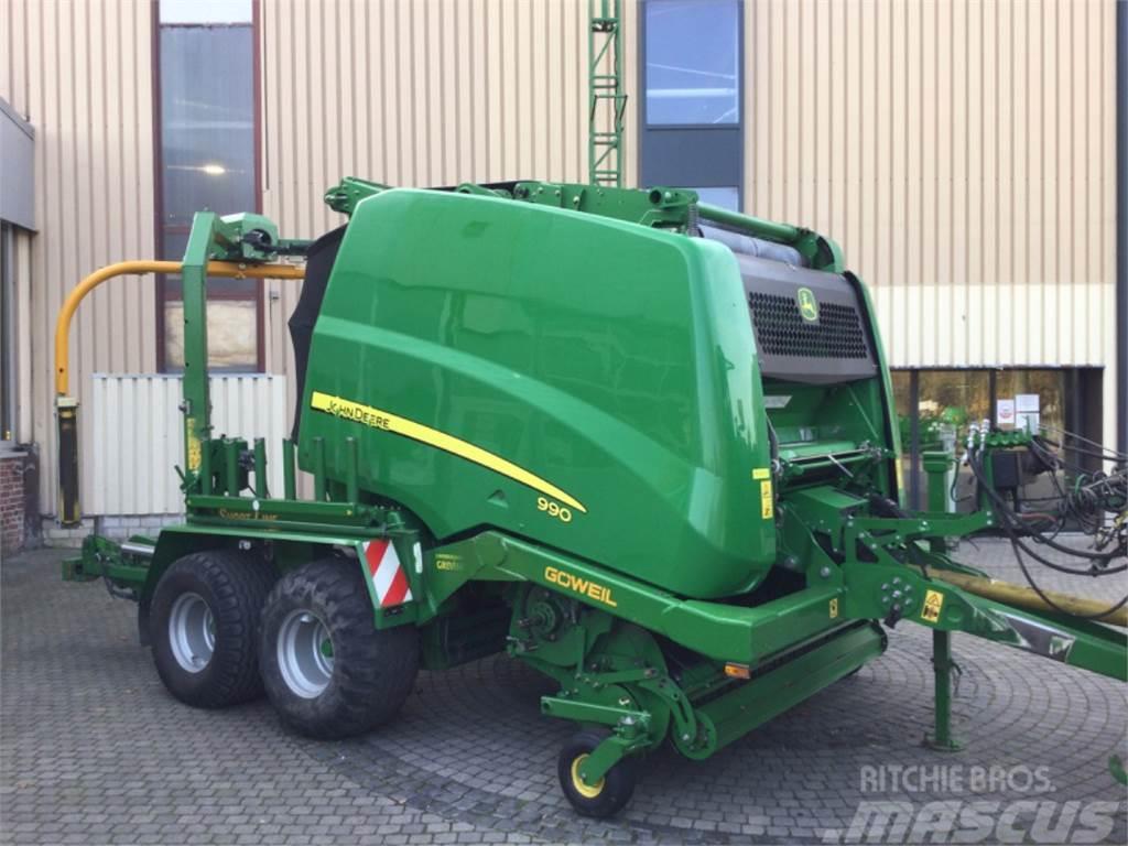 John Deere 990 Premium mit Göweil Wickelkombination, Outras máquinas agrícolas