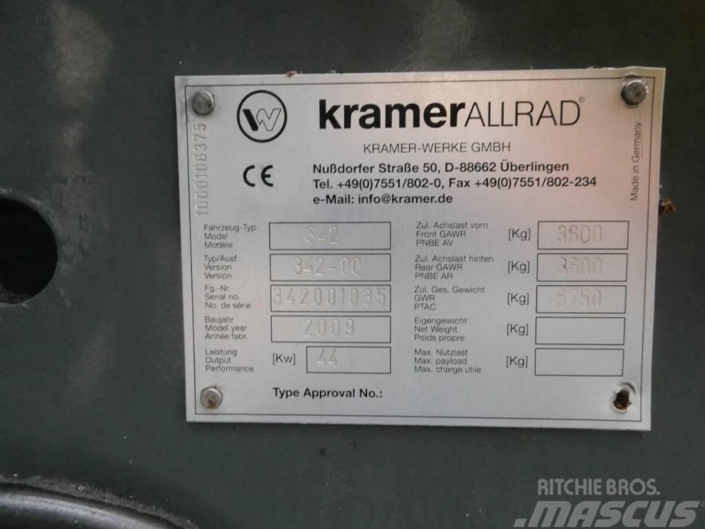 Kramer 380 Pás carregadoras de rodas
