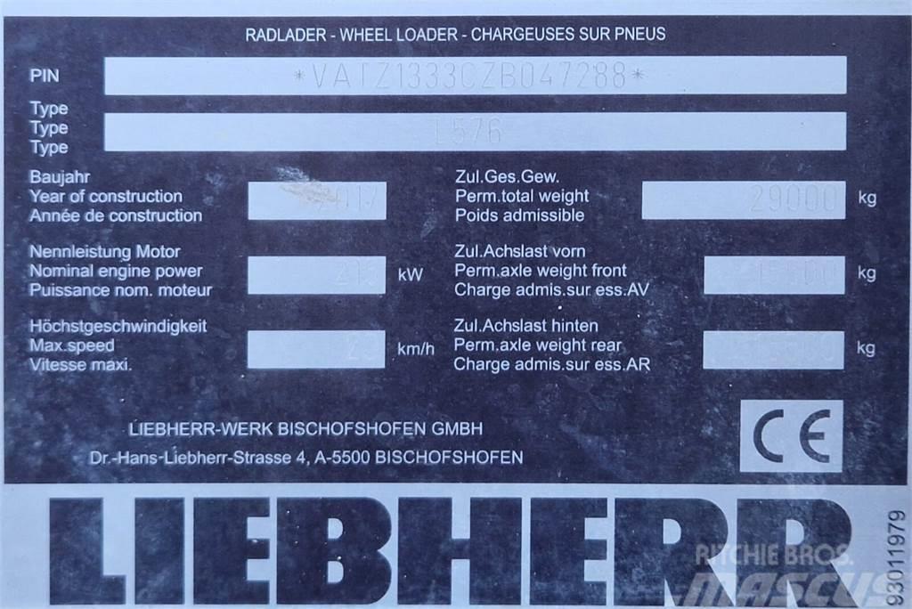 Liebherr L 576 XPower Pás carregadoras de rodas