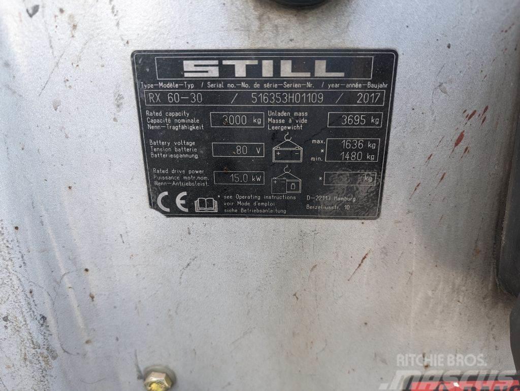 Still RX 60-30 // Seitenschieber // 3.&4. Ventil Empilhadores eléctricos