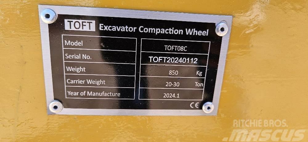  19 inch Excavator Compaction Wheel Outros componentes