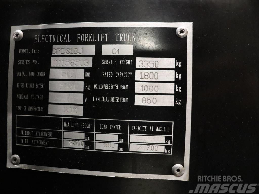 EP CPDS18J-C1 Empilhadores eléctricos