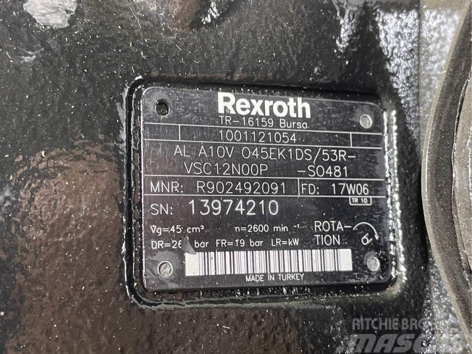 JLG 3006-Rexroth AL A10VO45EK1DS/53R-Load sensing pump Hidráulica