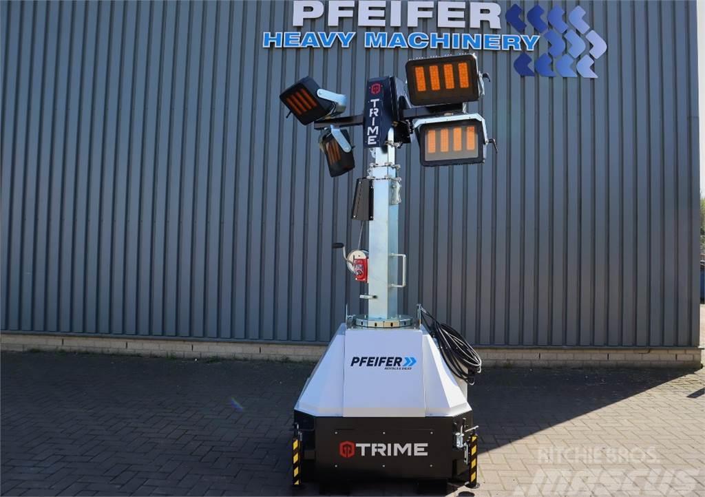  TRIME X-MAST 4 x 320W Valid Inspection, *Guarantee Torres de luz
