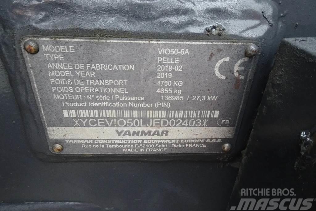 Yanmar VIO50 Rupskraan Escavadoras de rastos