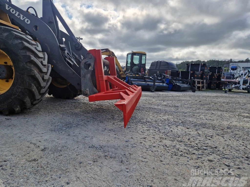 VAARAS-Kratta 3m för traktor hjullastare Pás carregadoras de rodas