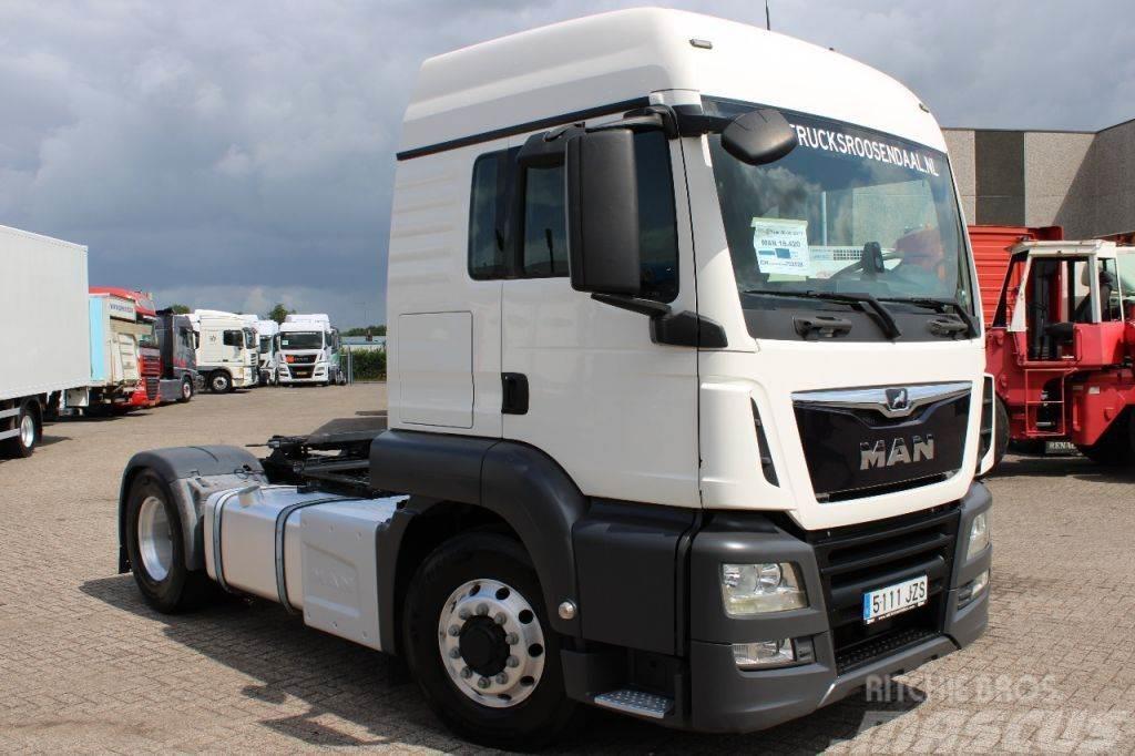 MAN TGS 18.420 + 4x4 + EURO 6 Tractores (camiões)