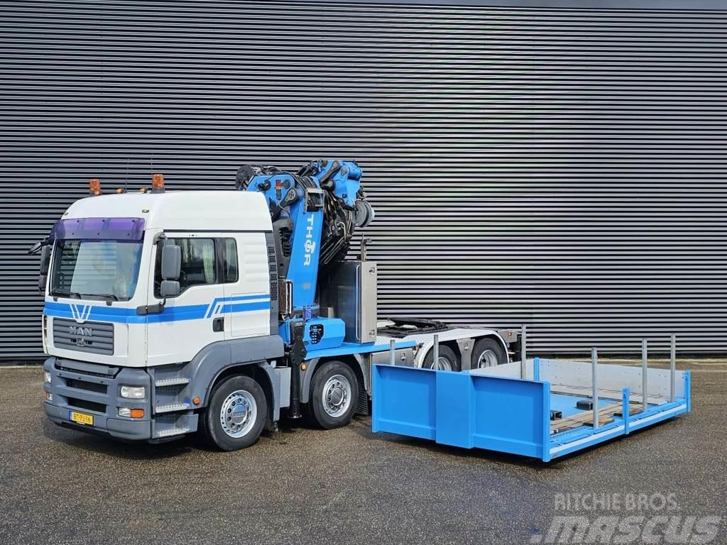 MAN TGA 35.440 8x4-4 / 80 t/m JIB + WINCH / TRACTOR Tractores (camiões)