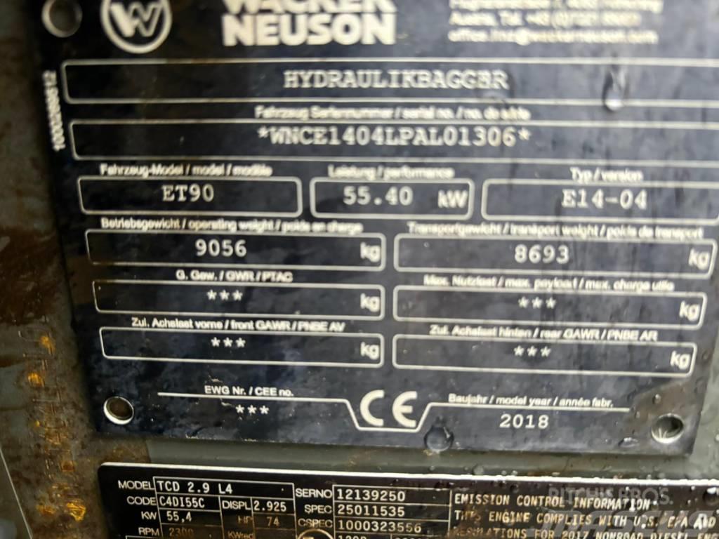 Neuson ET90 *Powertilt Escavadoras Midi 7t - 12t