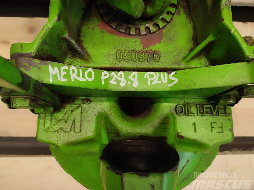 Merlo P 28.8Plus Complete reduction gear 050376 045567 Eixos