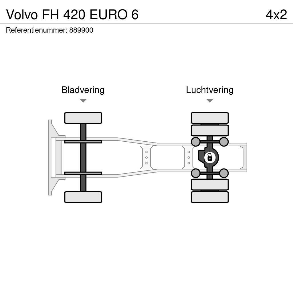 Volvo FH 420 EURO 6 Tractores (camiões)