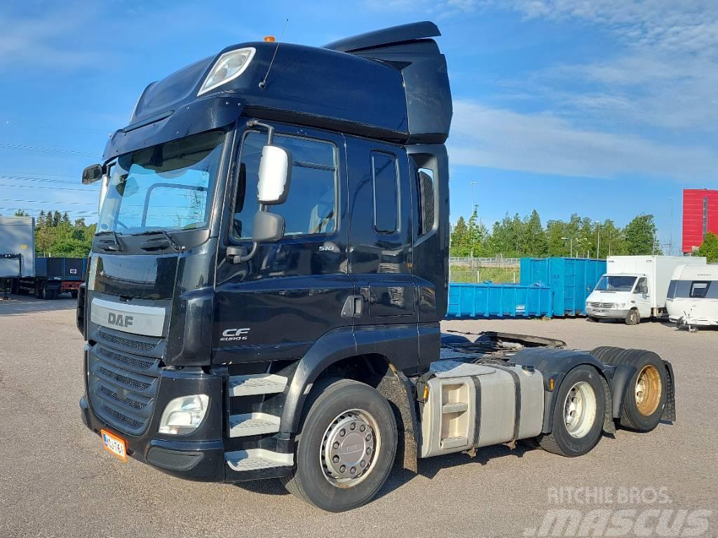 DAF CF 510 FTS 6x2 PTO+Hydrauliikka Tractores (camiões)