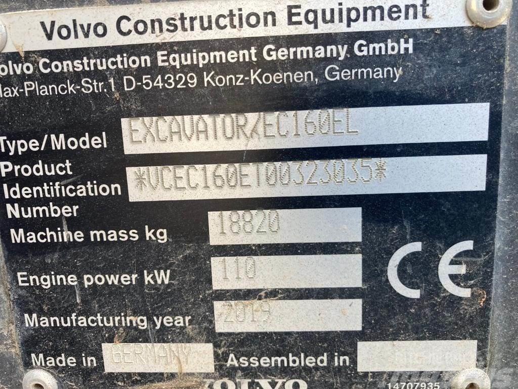 Volvo EC160EL Escavadoras de rastos