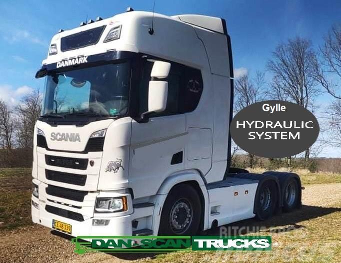 Scania R500 6x2 2950mm Gylle Hydr. Tractores (camiões)