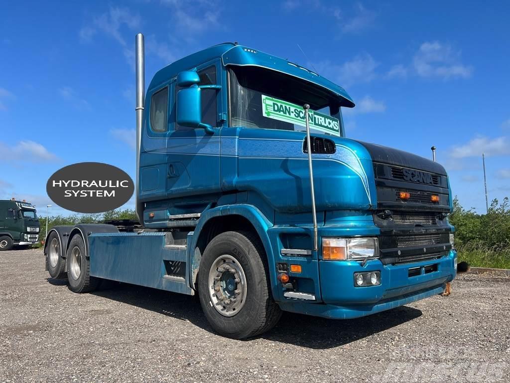 Scania T164 6x2 480 Hydr. Tractores (camiões)