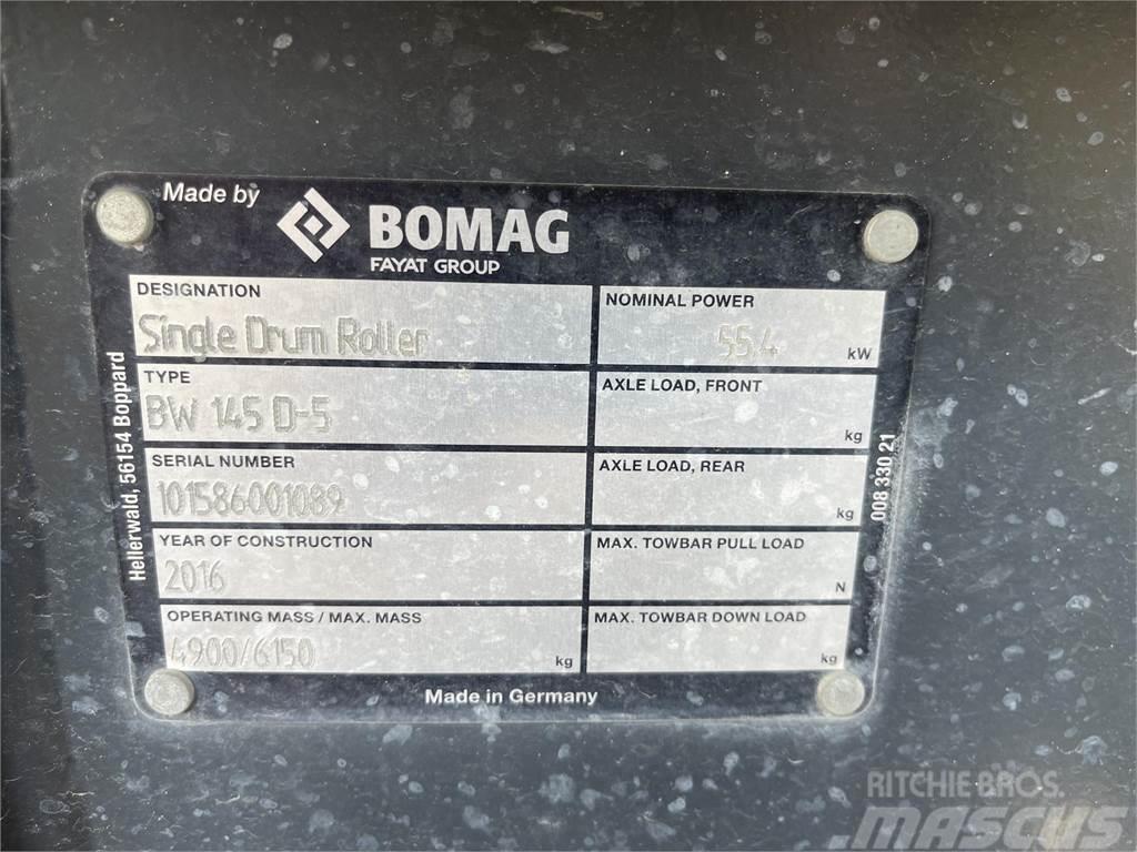 Bomag BW145D-5 Cilindros Compactadores tandem