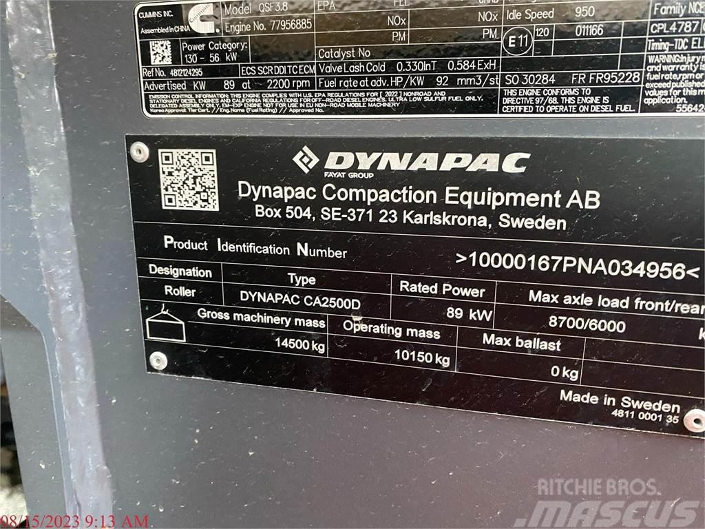 Dynapac CA2500D Cilindros Compactadores tandem