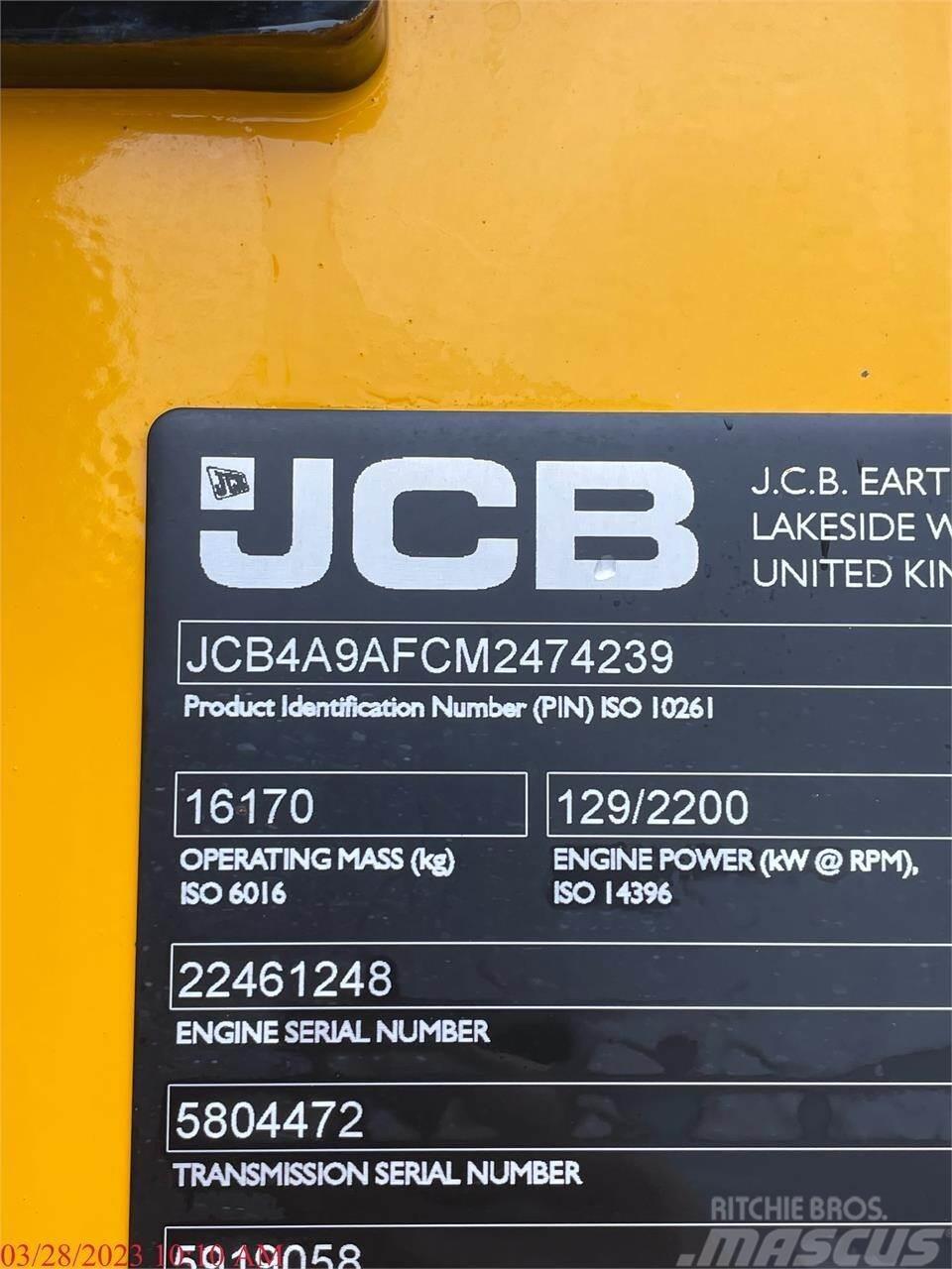 JCB 437ZX Pás carregadoras de rodas