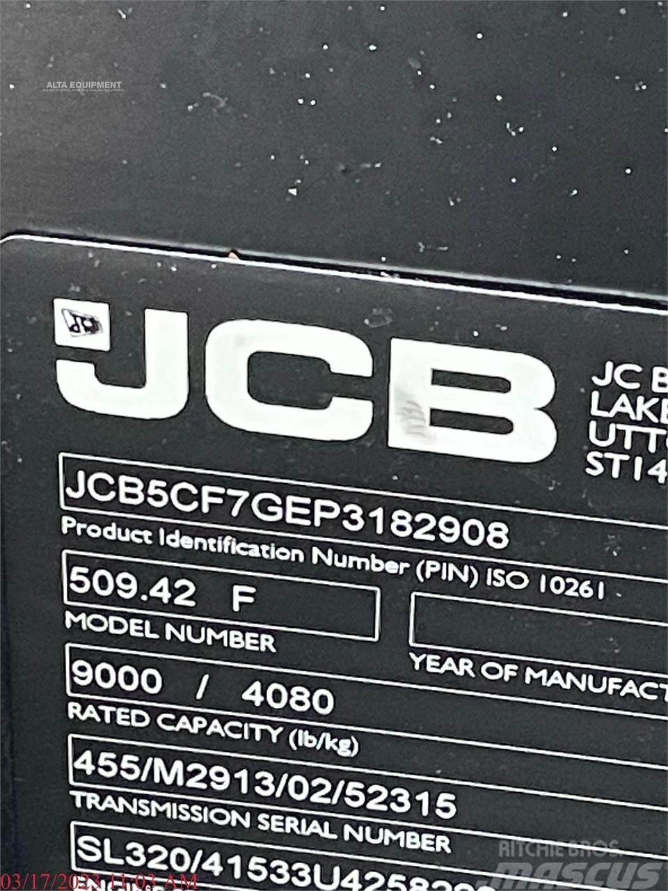 JCB 509-42 Manipuladores telescópicos