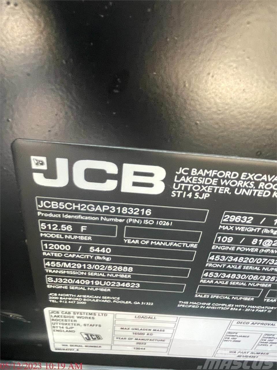JCB 512-56 Manipuladores telescópicos