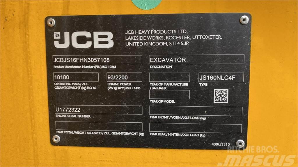 JCB JS160 Escavadoras de rastos