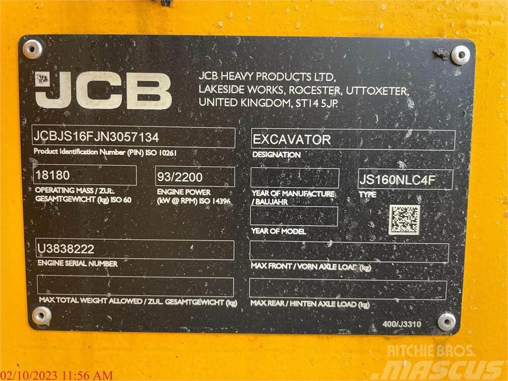 JCB JS160 Escavadoras de rastos