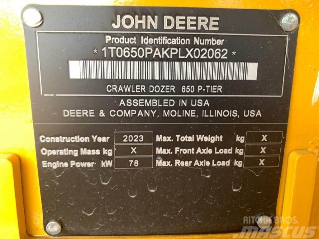 John Deere 650P LGP Dozers - Tratores rastos