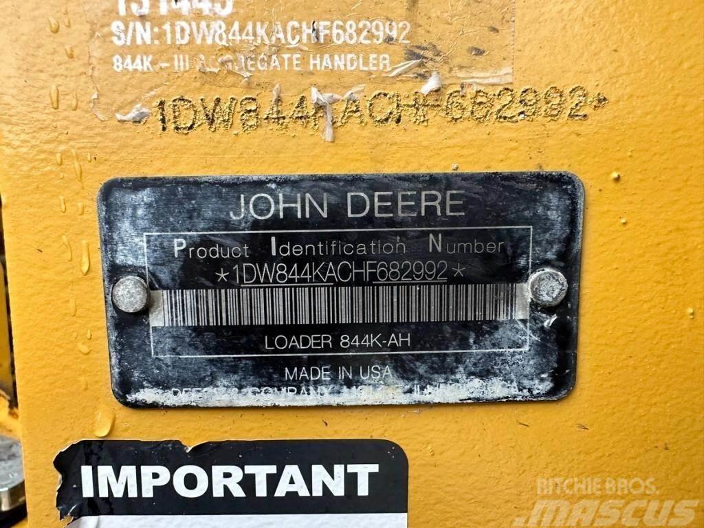 John Deere 844KIII Pás carregadoras de rodas