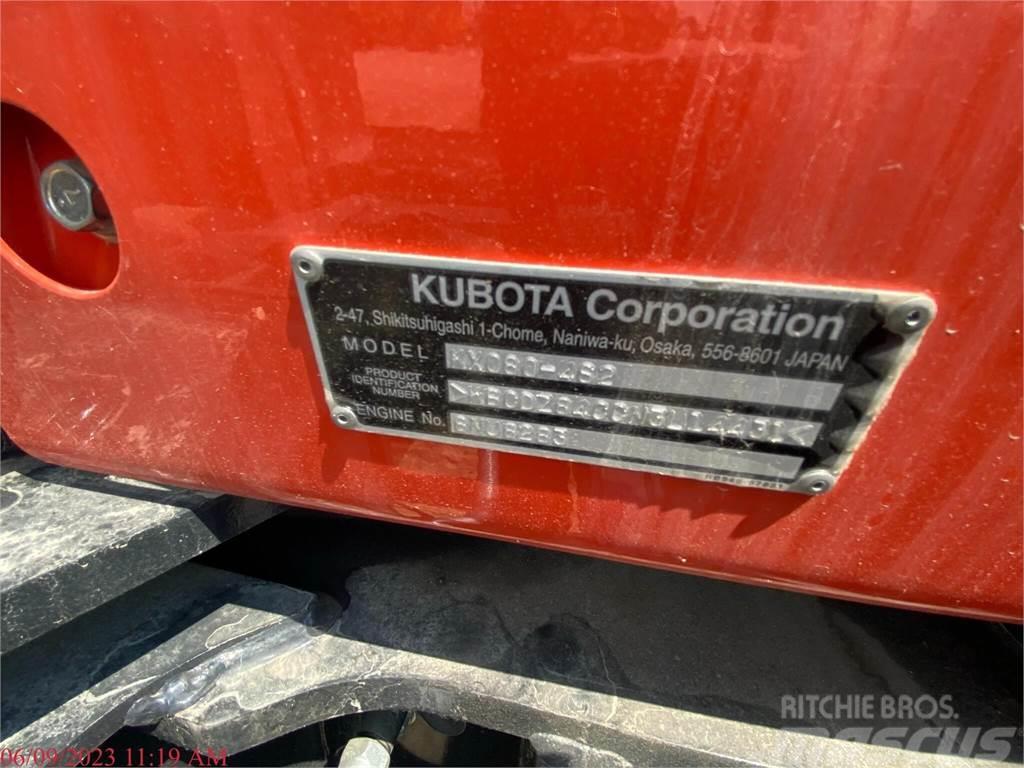 Kubota KX080-4 Escavadoras de rastos