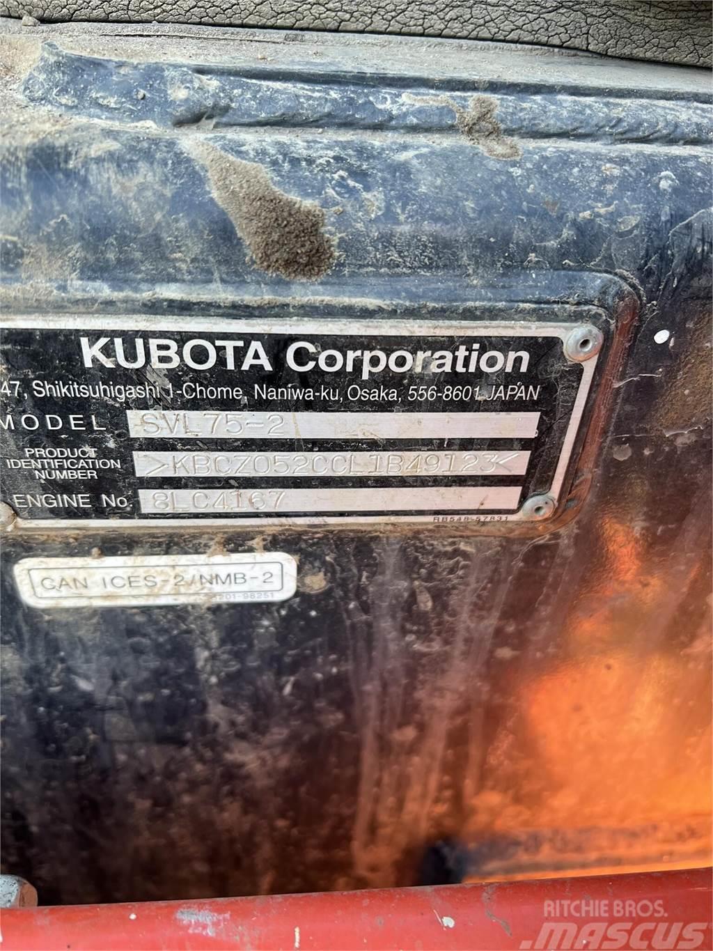 Kubota SVL75-2 Carregadoras de direcção deslizante
