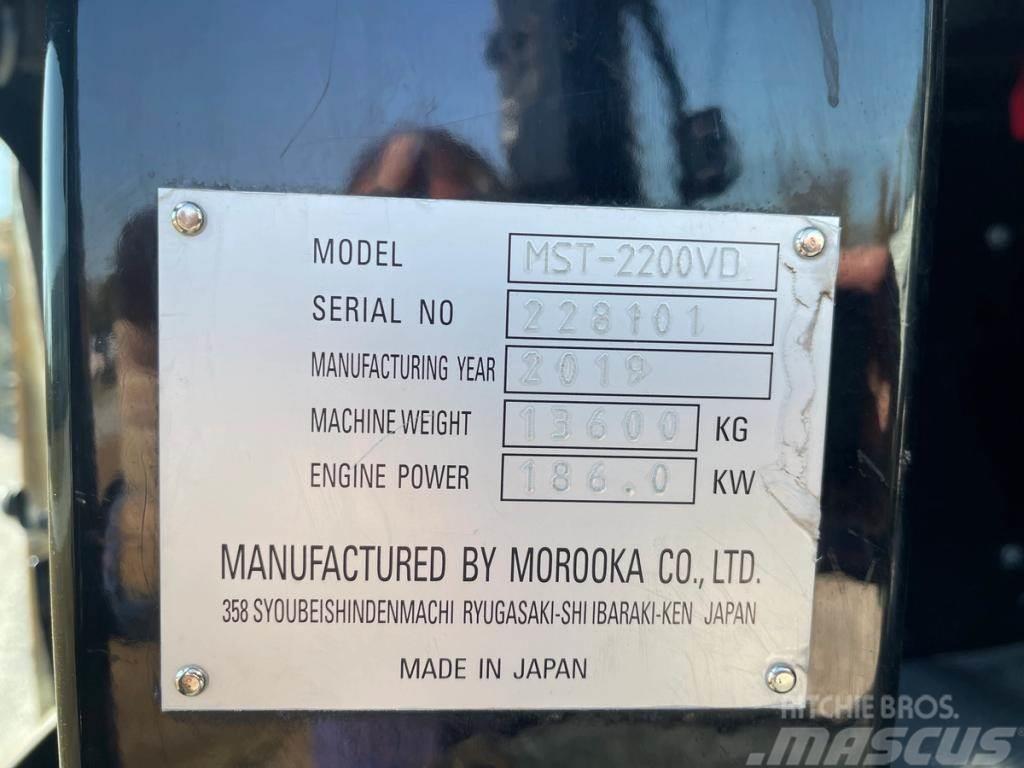 Morooka MST2200VD Dumpers de lagartas