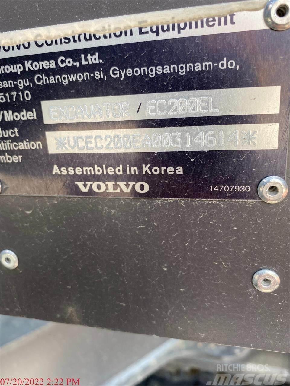 Volvo EC200EL Escavadoras de rastos