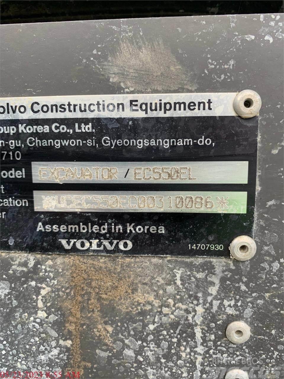 Volvo EC550EL Escavadoras de rastos