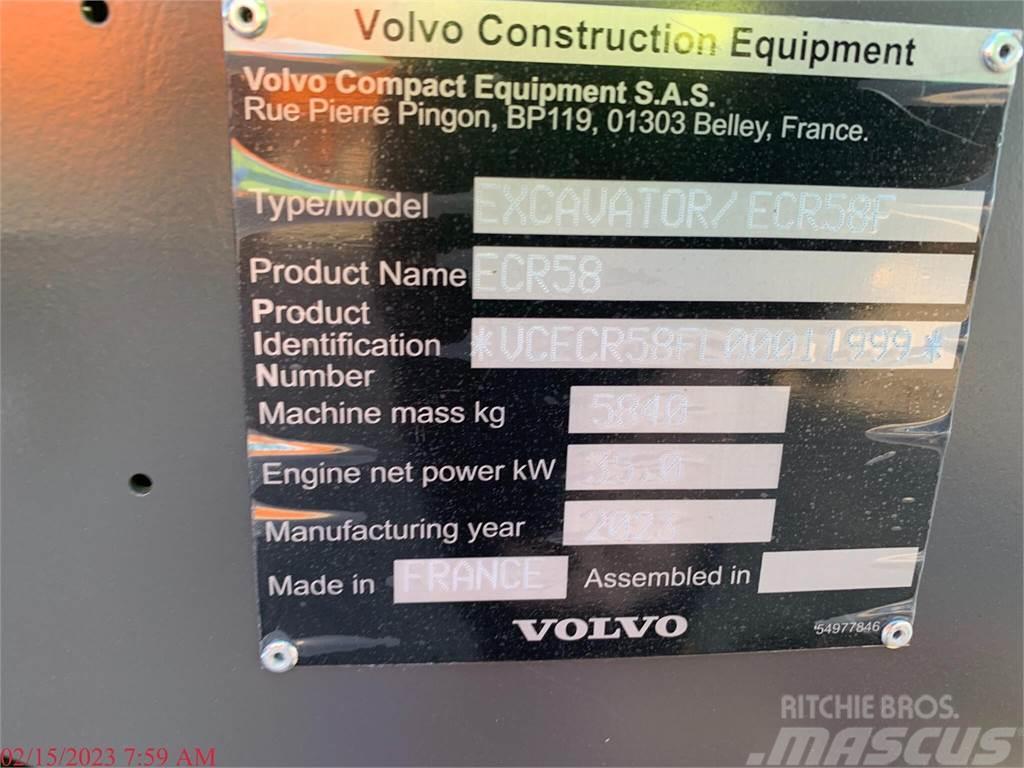 Volvo ECR58F Escavadoras de rastos