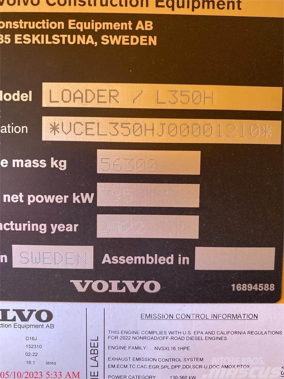 Volvo L350H Pás carregadoras de rodas