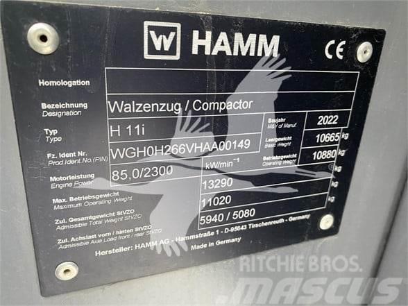 Hamm H11i Cilindros Compactadores monocilíndricos