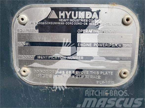 Hyundai HX235 LCR Escavadoras de rastos