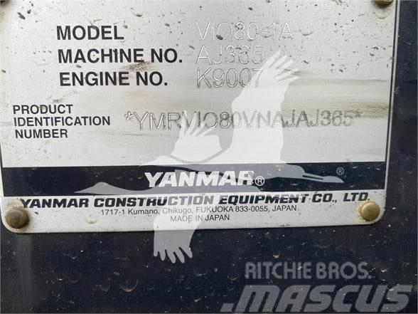 Yanmar VIO80-1A Escavadoras de rastos