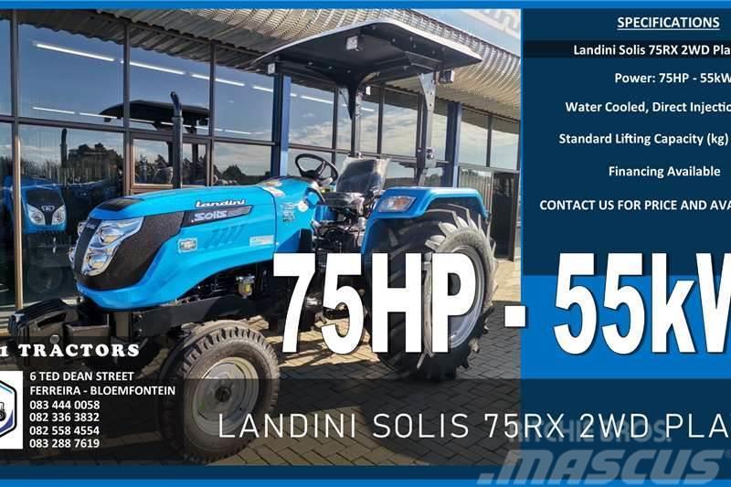 Landini SOLIS 75RX 2WD PLATFORM Tratores Agrícolas usados