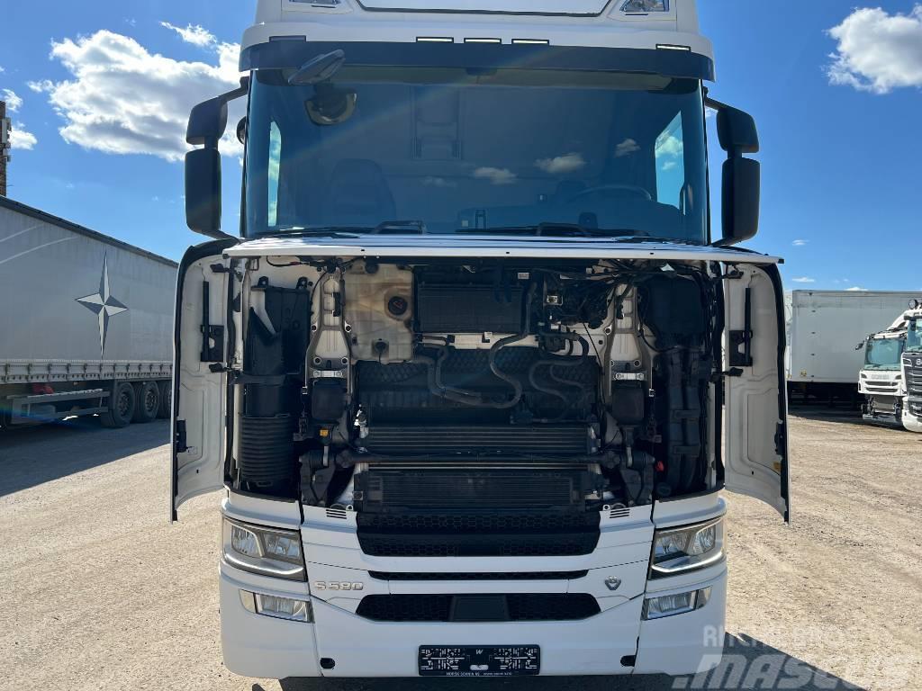 Scania S580B6X2NB EURO6, full air, 9T front axel!! Camiões de chassis e cabine
